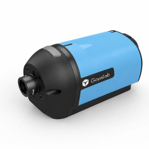 Spectromètre portable de fluorescence IndiGo Fluo Laser 405nm GoyaLab avec optique frontale de 19 mm