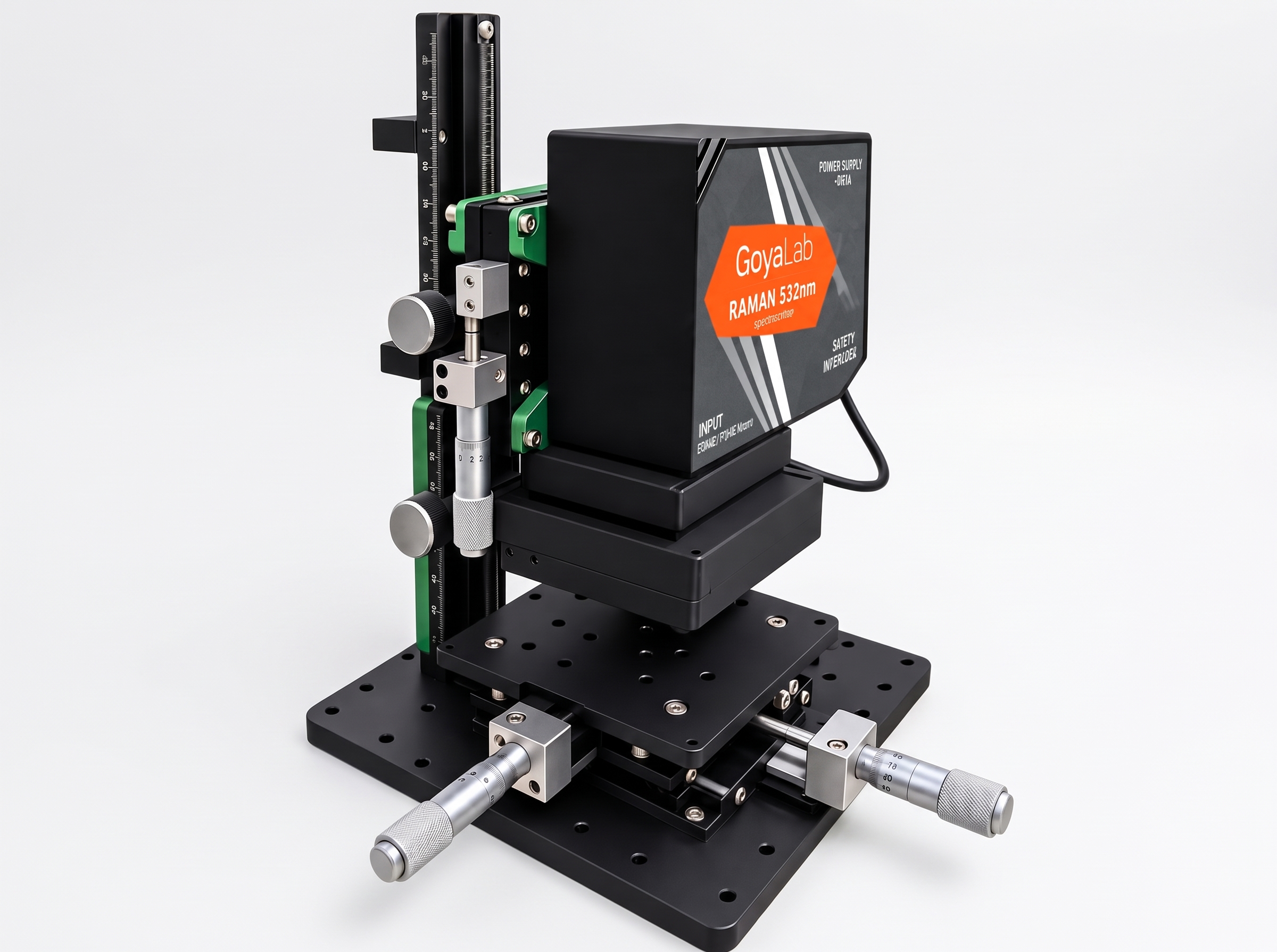 Benchtop 532nm Raman spectrometer: High sensitivity & modular microspectroscopy